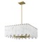 Z-Lite Viviana Chandelier, 8-Light, 26 In.W x 12 In.H, Rubbed Brass/Alabaster 345P26-RB - alternate 6